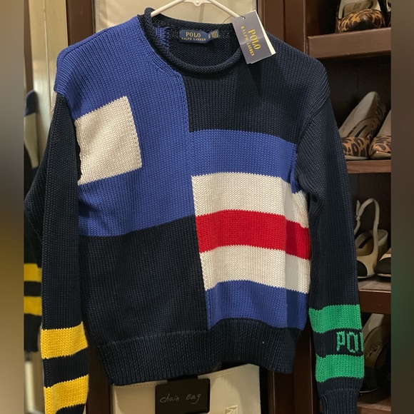 Polo Ralph Lauren limited edition cable knit sweater, new with tag, 4 - Picture 1 of 5